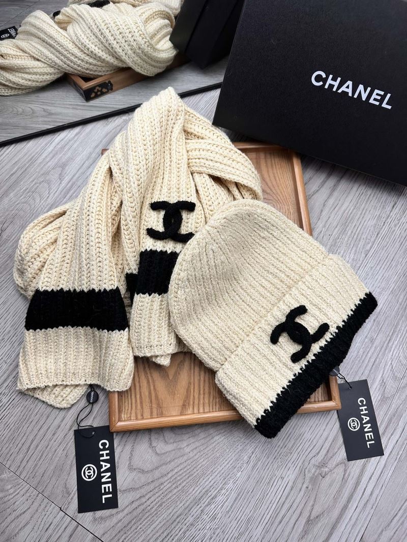 Chanel Caps Scarfs